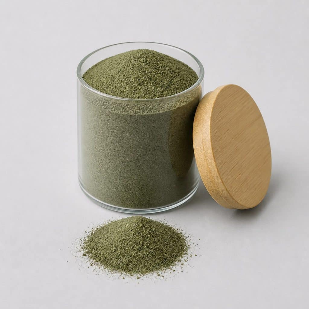 Pot de 300 g d'argile verte surfine en poudre