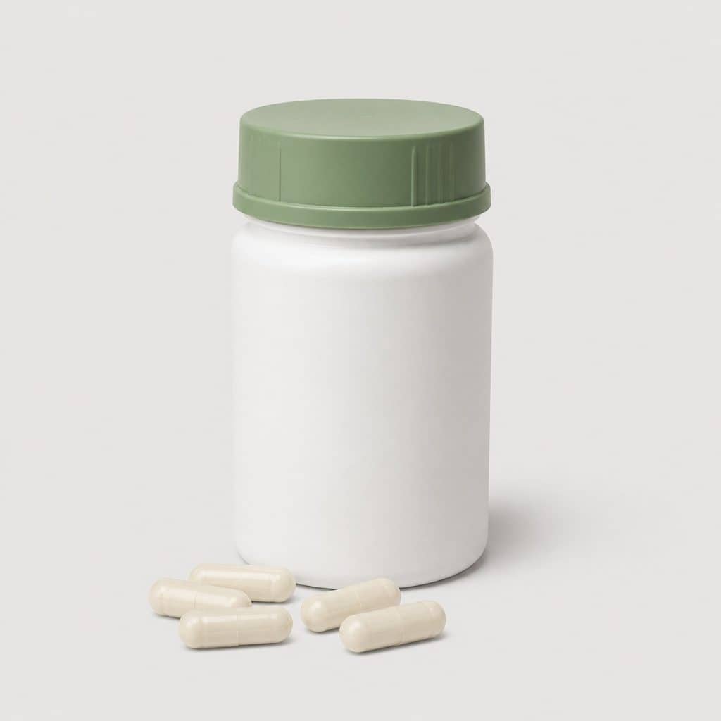 Pilulier de gélules végétales de vitamines et oligo-éléments