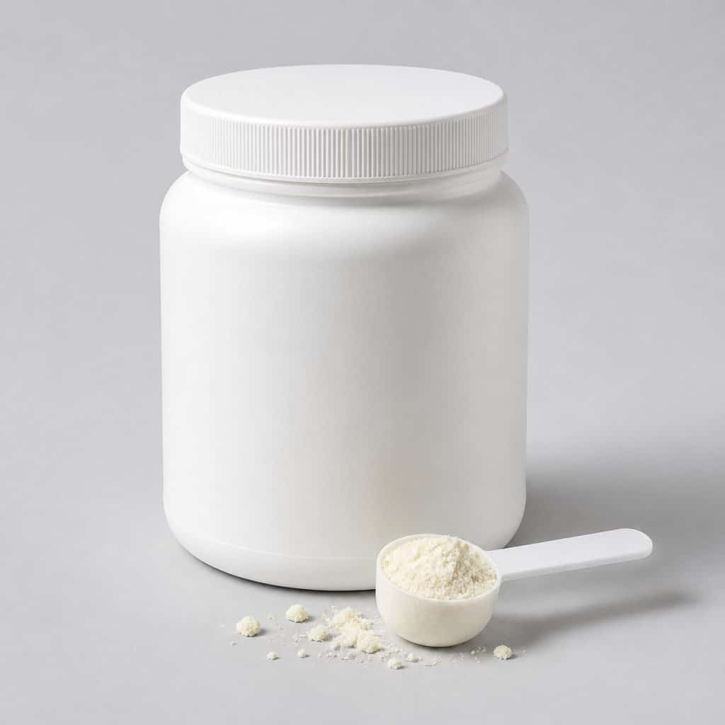 Pot de 300 g de complexe collagène et vitamine C en poudre