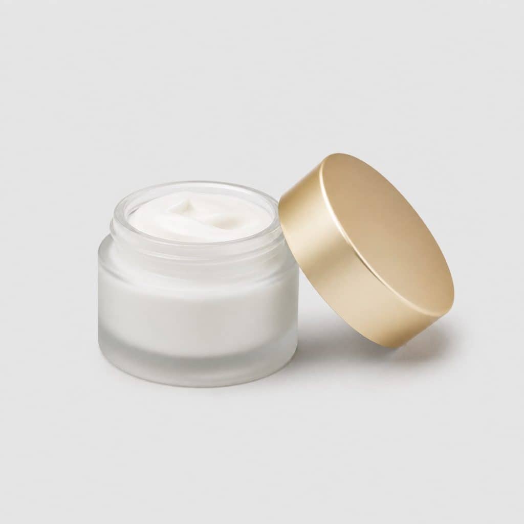 Pot de crème de jour au ginseng 50 ml ouvert