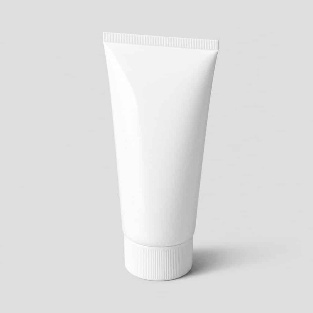 Tube de 50 ml de gel de massage périnéal à bouchon à vis
