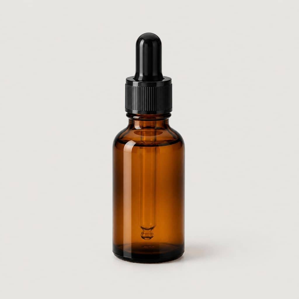 Flacon en verre ambré de sérum à la vitamine C 30 ml